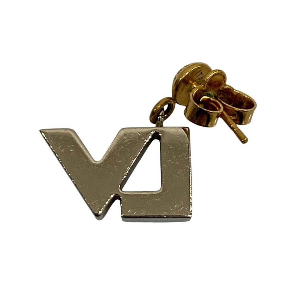 LOUIS VUITTON Gold Earrings - Picture 6 of 11